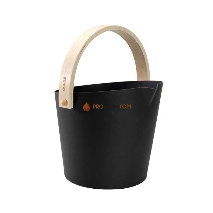 Набор аксессуаров Tylo Brilliant Black: бадья, ковш, песочные часы, термометр, гигрометр