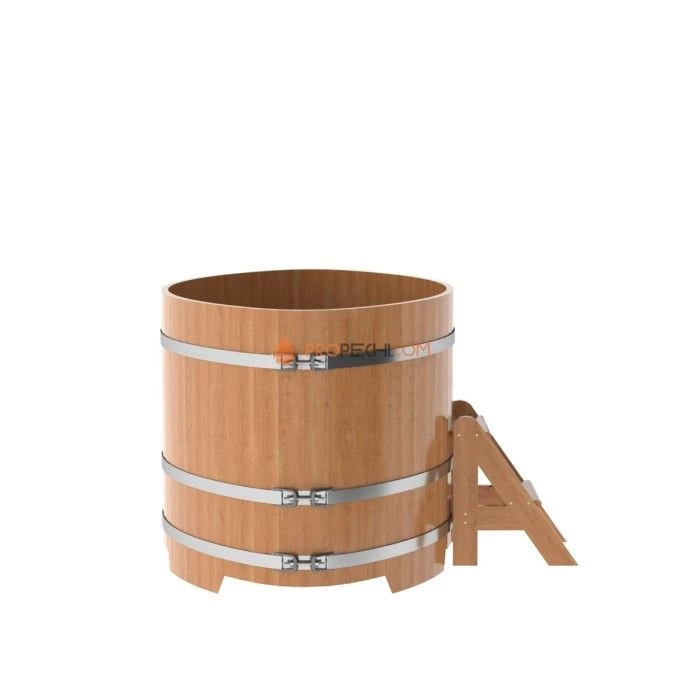 Купель BentWood овальная из натурального дуба 1,08х1,75
