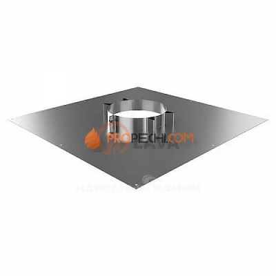 Фланец с хомутом 300, 625/625, нерж. 439 (1,0)