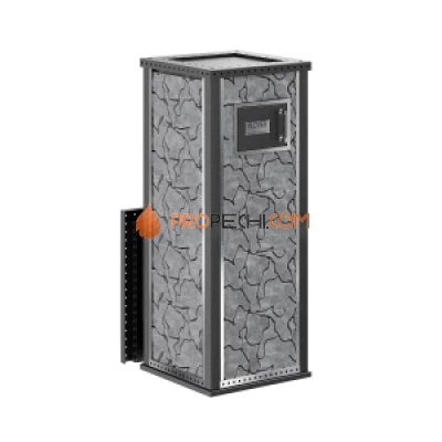 Дровяная печь для бани Klover RT 35-RV ( Талькомагнезит, Design 03 )
