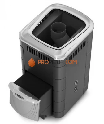 Печь для бани TMF Тунгуска 2017 Inox ДН ТО антрацит