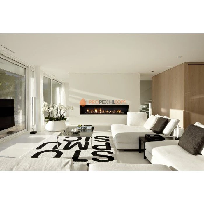 Газовая топка Vero Design Gala Стандарт (900x500 мм) D130/200 мм, горелка VLK burner