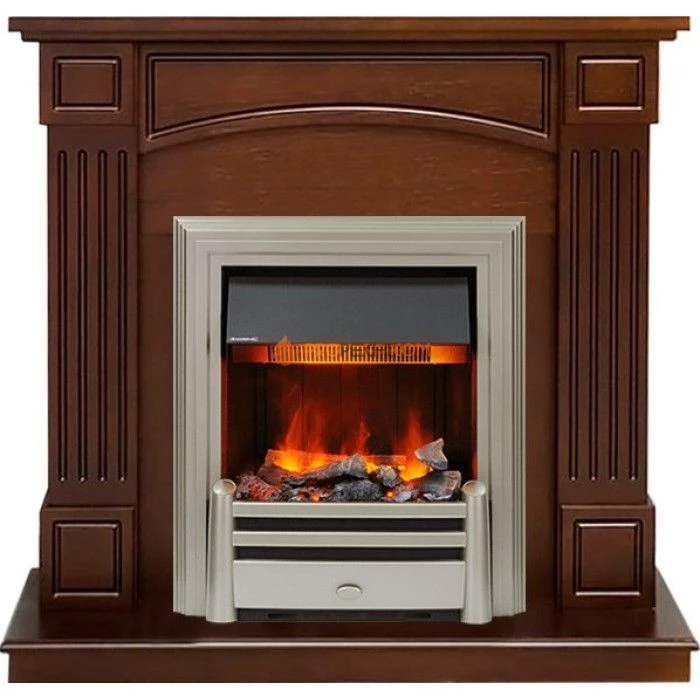 Каминокомплект Dimplex Boston - Темный дуб (Высота 925см) с очагом Chesford