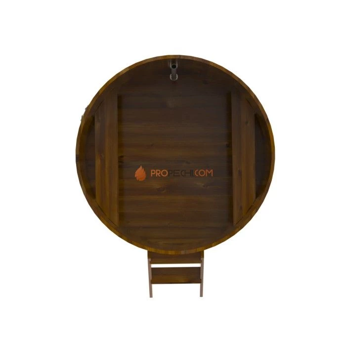 Купель BentWood круглая из мореной лиственницы d=1,50 Рустик