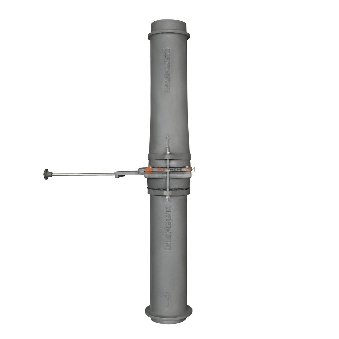 Чугунный шиберный модуль Гефест 130/1000