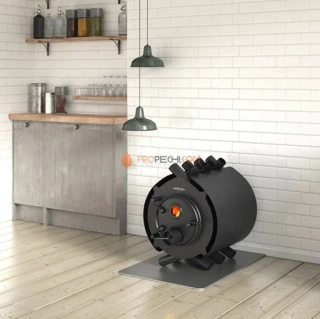 Печь отопительная TMF Валериан 15 кВт, антрацит