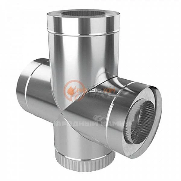 Сэндвич-четверник  180/250 мм. нерж. 439 (0,5 мм)