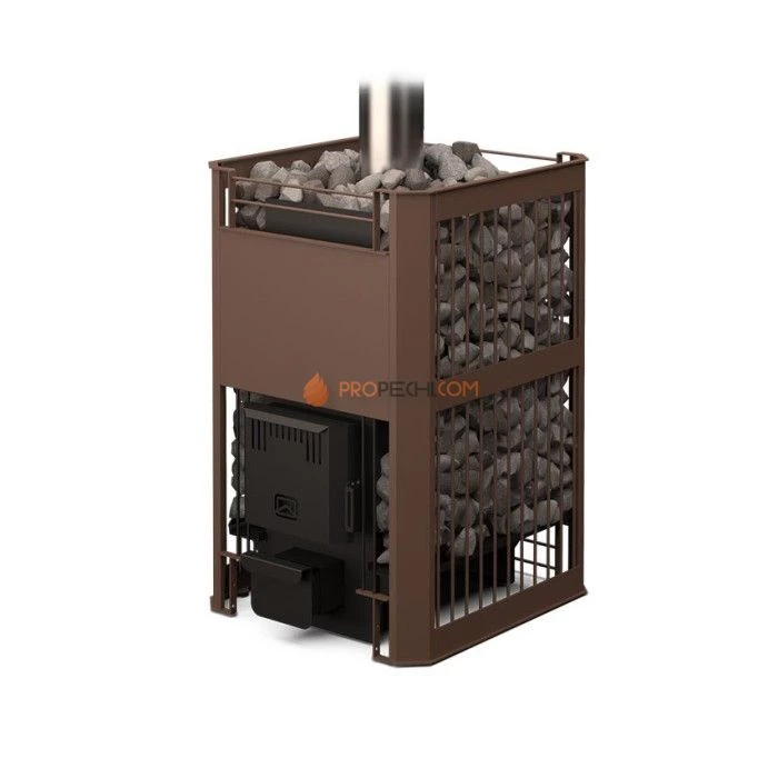 Дровяная печь для бани Теплодар Бугринка-16 ТУ