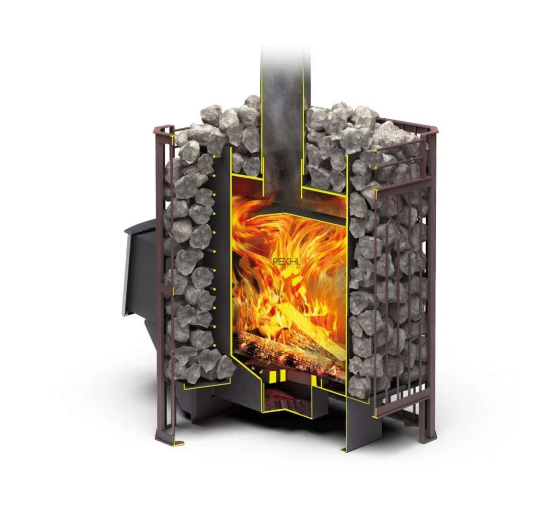 Печь для бани Теплодар Тамань Сетка 20Т (1.1)