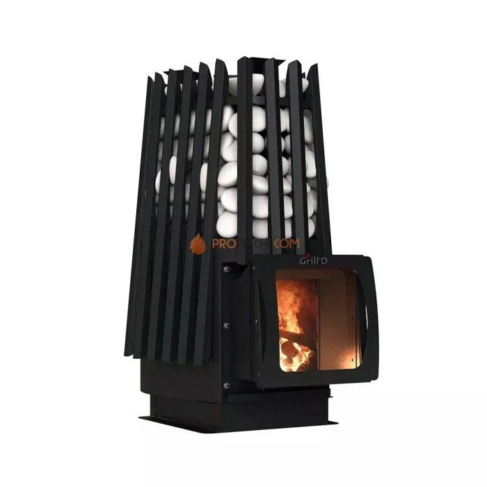 Дровяная печь для бани Grill’D Cometa 350 Vega Short Window Max