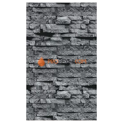 ASTONIT Декор 9х600х1200 мм Серый камень №1008 Вертикаль