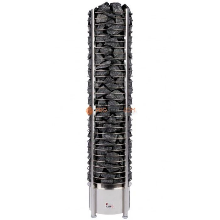 Электрическая печь SAWO TOWER TH6-120Ni-P 12 кВт (встроенный блок мощности, пульт покупается отдельно)