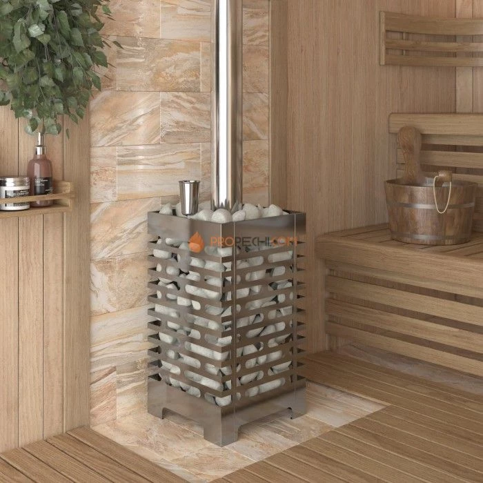 Дровяная печь для бани ASTON 16 INOX