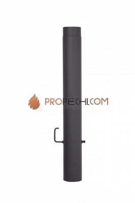 Шибер чёрный КПД 1000 d200 2 мм