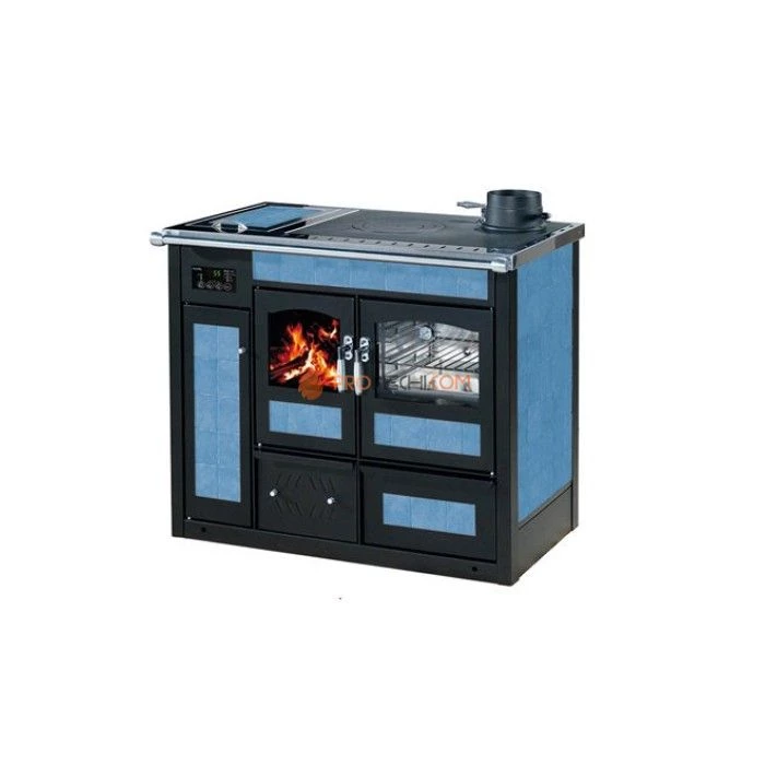 Отопительно-варочная печь Klover TERMOCUCINA K-KP (blu cielo)