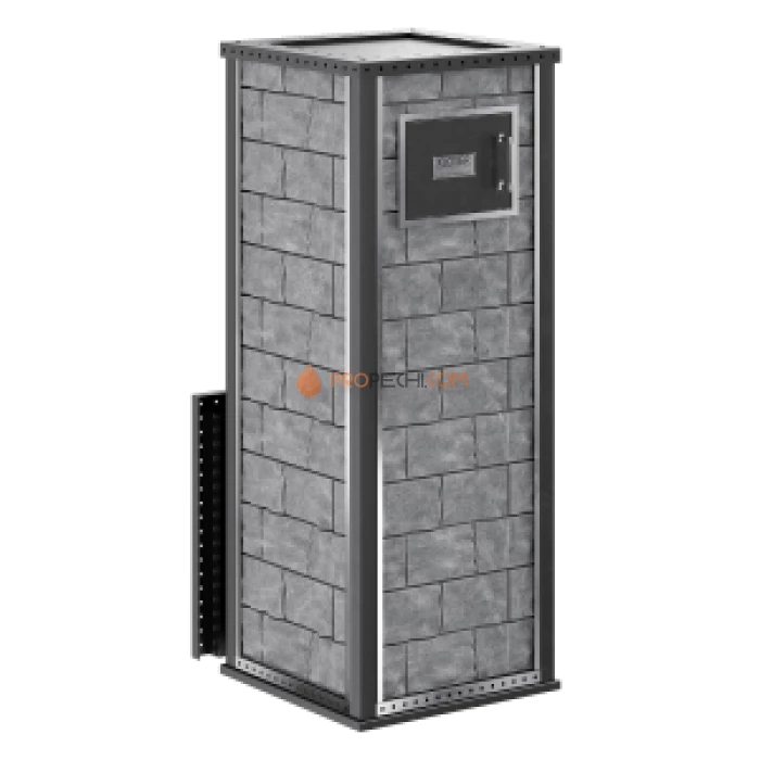 Дровяная печь для бани Klover RT 50-RV 310S ( Талькомагнезит, Design 02 )