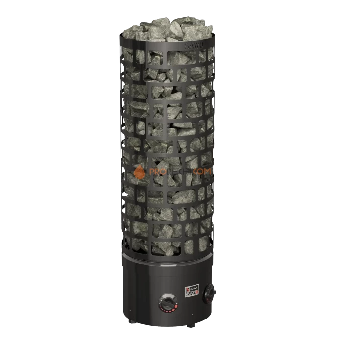 Электрическая печь SAWO ARIES ARI3-75NB-BL-P-C 7.5 кВт (со встроенным пультом), черная