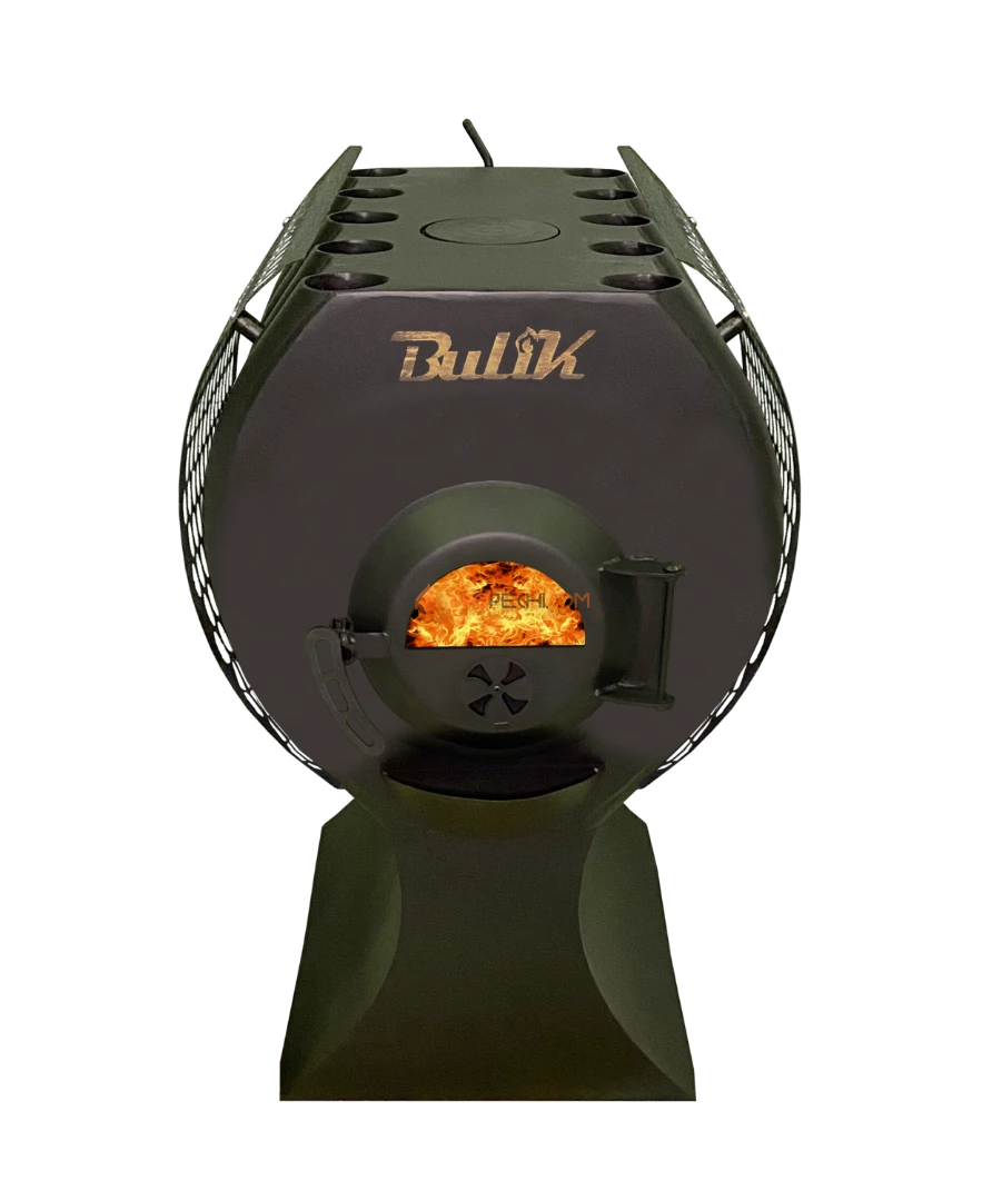 Отопительная печь Березка BuliK 400 PLUS Стекло с экранами