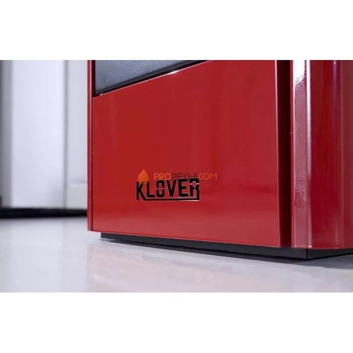 Отопительная печь Klover DEA ECO 12 (красный)