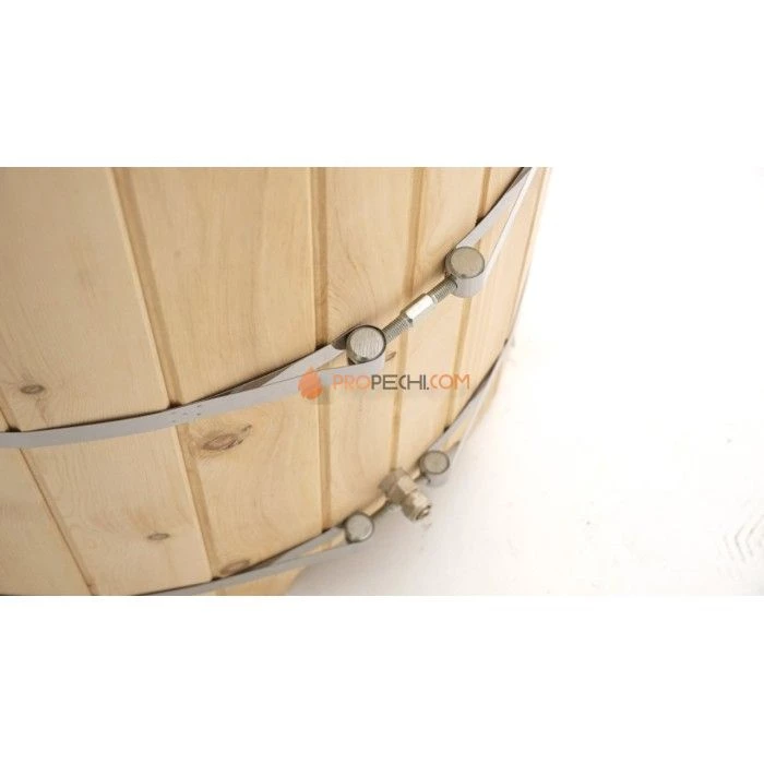 Фитобочка полулежачая НКЗ STANDARD ЛЮКС из кедра, (ШИП-ПАЗ) 115x78x140 см / 25 мм (КРЫШКА/ДНО 4см)