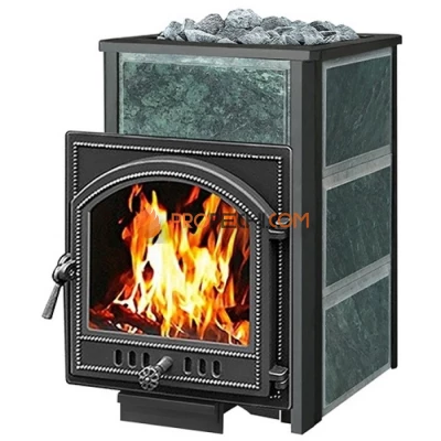 Чугунная печь для бани Везувий Легенда 28 (205) Змеевик