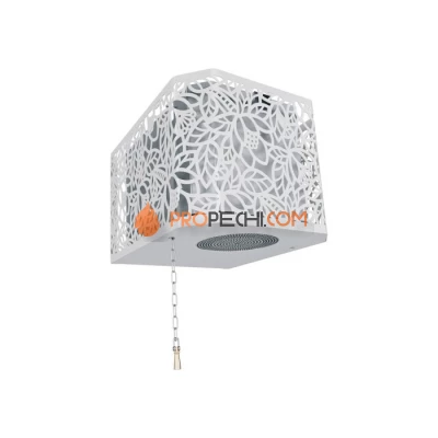 Обливное устройство ИзиСтим КАСКАД 60 в кожухе Хохлома белый