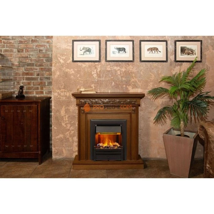 Каминокомплект Dimplex Valletta - Орех с очагом Flagstaff