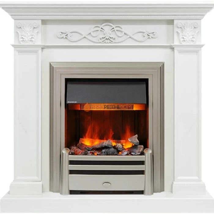 Каминокомплект Dimplex Verona - Белый дуб с очагом Chesford