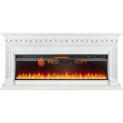 Каминокомплект Royal Flame Valletta 60 - Белый с очагом Vision 60 LED