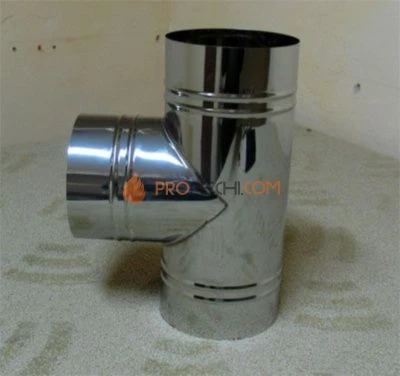 Тройник 90гр. D=180 s=1.0 aisi 321 ФлюГранд