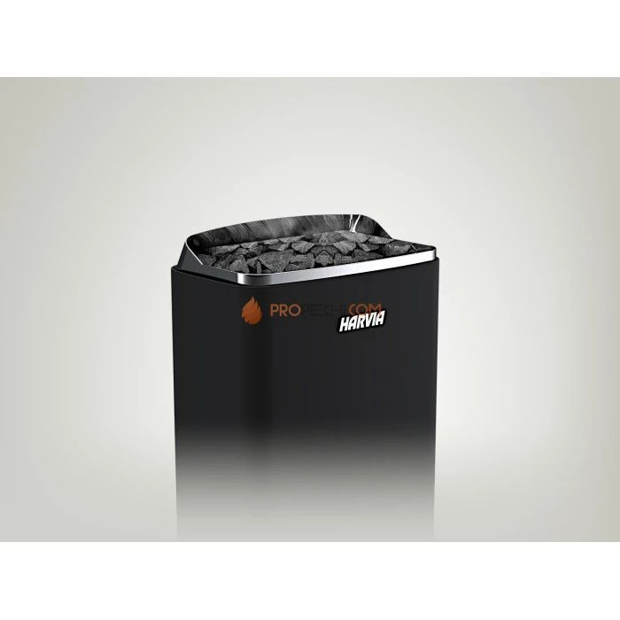 Электрическая печь Harvia SteelTop M60 Black (со встроенным пультом)
