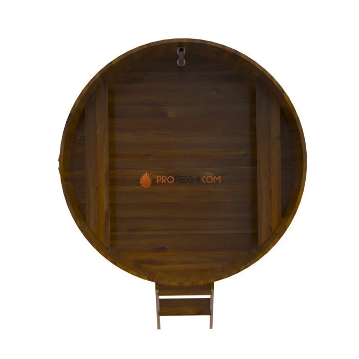 Купель BentWood круглая из мореной лиственницы d=1,80 Рустик