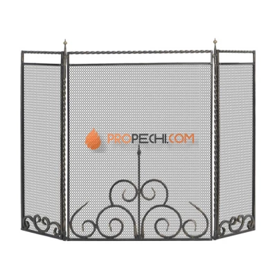 Экран каминный Везувий С110B