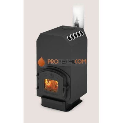 Отопительная печь Теплодар ТОП-модель-140 с чугунной дверцей