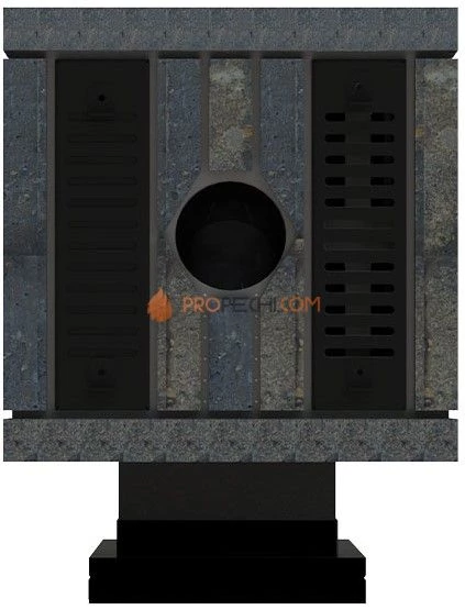 Банная печь Grill'D Shaman Long (4 каменки)