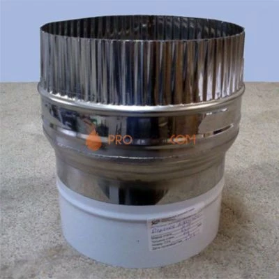 Переходник D=180м\200п s=1.0 нерж. ФлюГранд