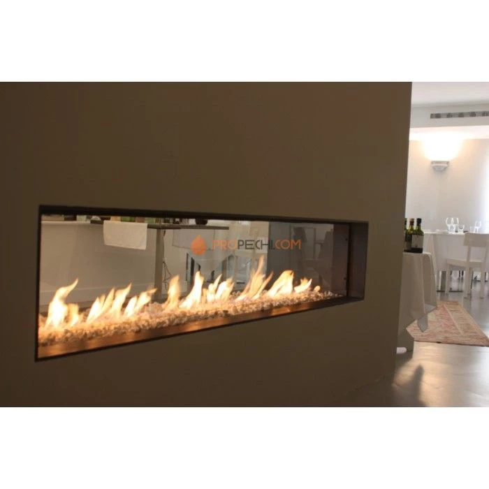 Газовая топка Vero Design Gala Стандарт (900x500 мм) D130/200 мм, горелка VLK burner