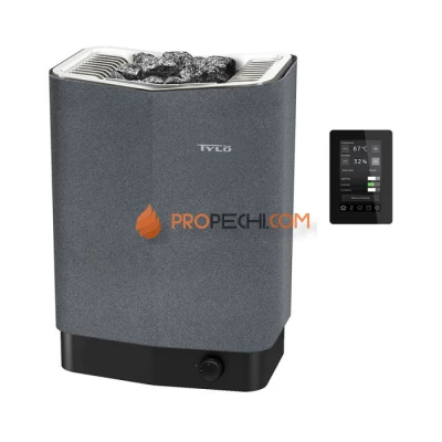 Электрическая печь Tylo Sense Elite 6 серого цвета + Пульт Elite