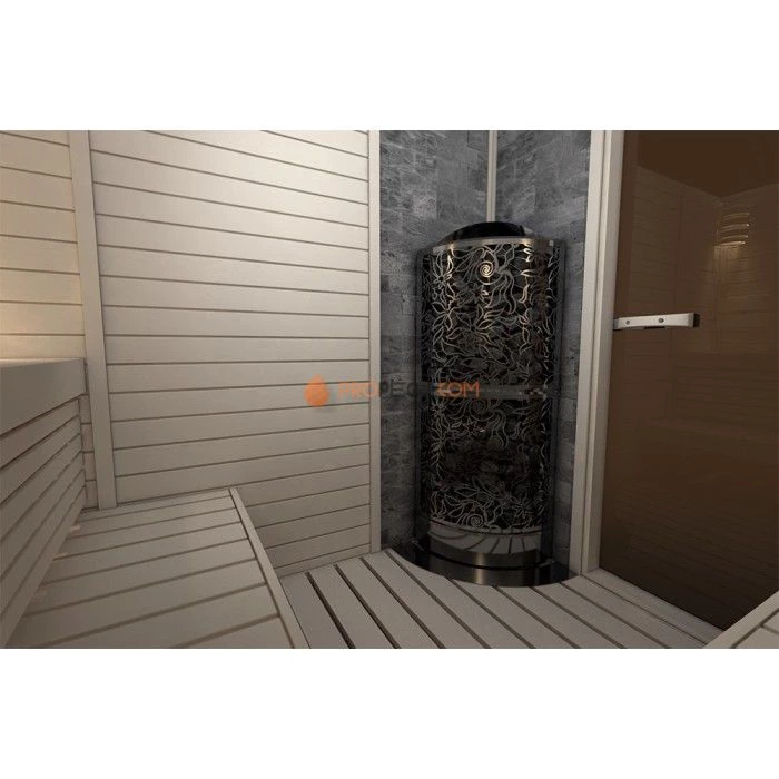 Электрическая печь SAWO DRAGONFIRE Heater King DRFT3-60NS-CNR-P-C 6 кВт (пульт и блок мощности докупаются отдельно)