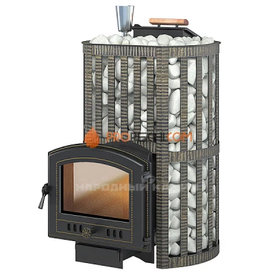Печь для бани Везувий Ураган Ковка 28 (224)