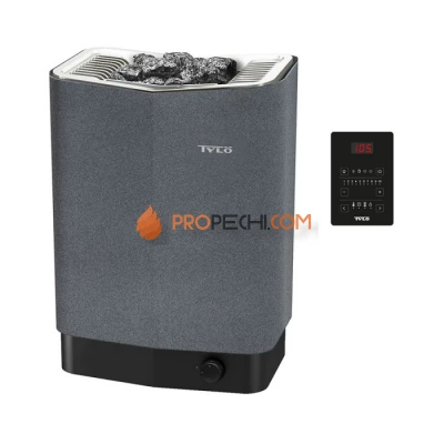 Электрическая печь Tylo Sense Pure 8 серого цвета + Пульт Pure