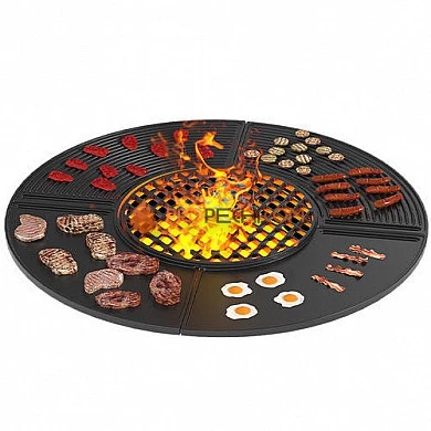 Чугунная плита Везувий Gurman ф1000