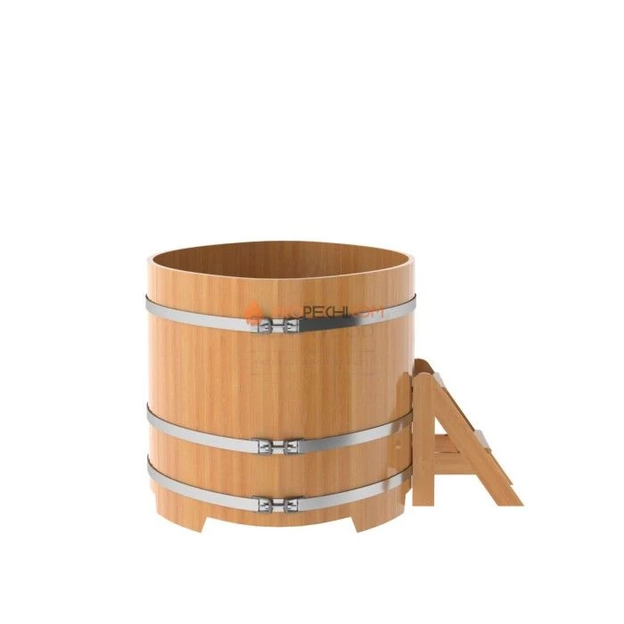 Купель BentWood овальная из натуральной лиственницы 1,15х1,83