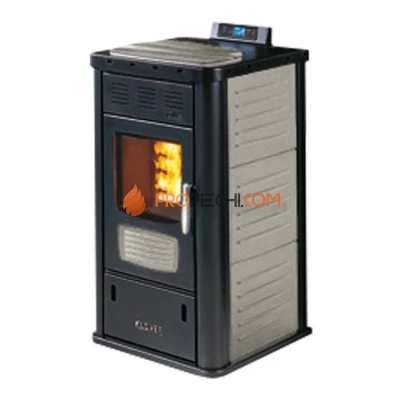 Отопительная печь Klover DIVA (серебро)