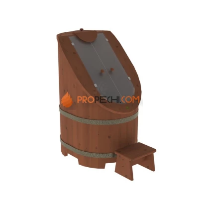 Фитобочка BentWood из кедра со стеклом Стандарт Вишня
