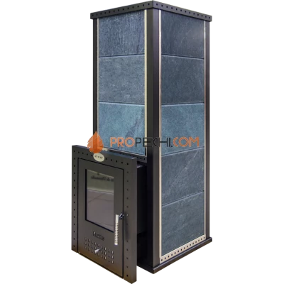 Газовая печь для бани Klover 35-RV 310S ( Серпентинит )