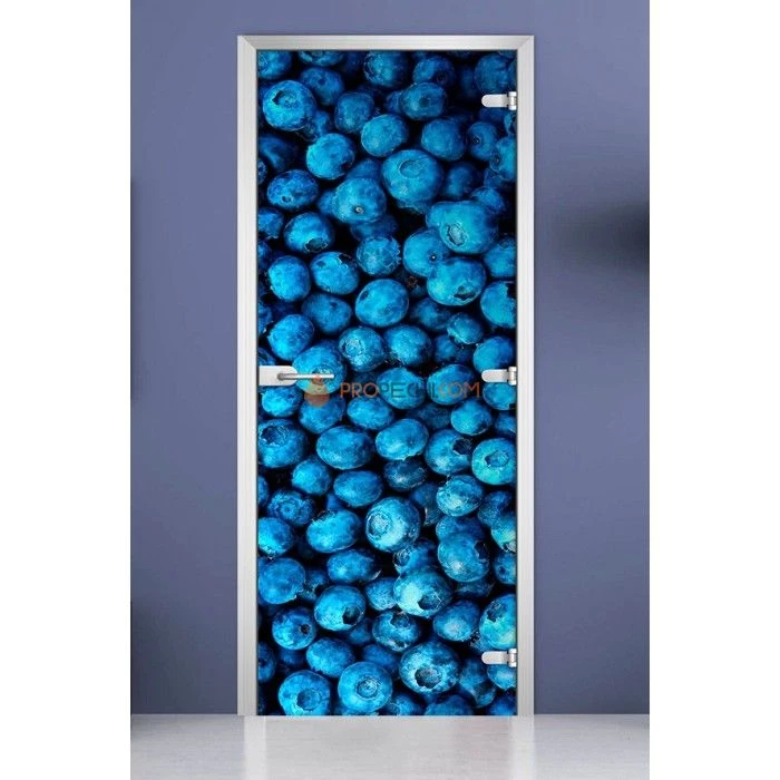 Стеклянная межкомнатная дверь DoorWood с фотопечатью Fruite-03, 2000х700 мм