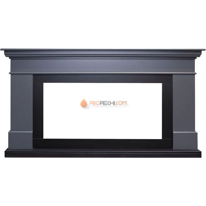 Каминокомплект Royal Flame California - Серый графит (Высота 850 мм) с очагом Crystal 36 RF
