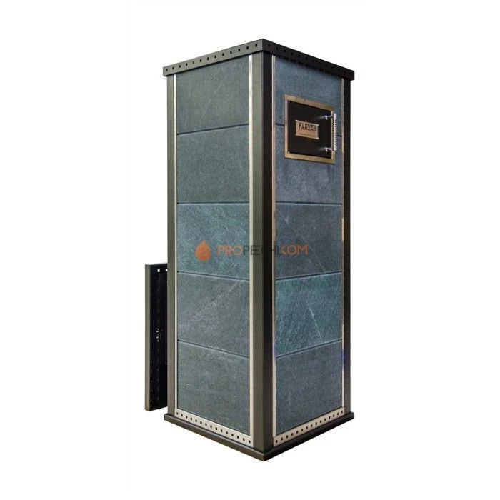 Дровяная печь для бани Klover RT 35-RV ( Жадеит 30мм)