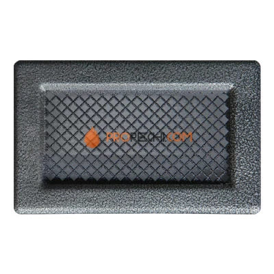 Решетка каминная стальная Серебро 105х170 Tarnavva